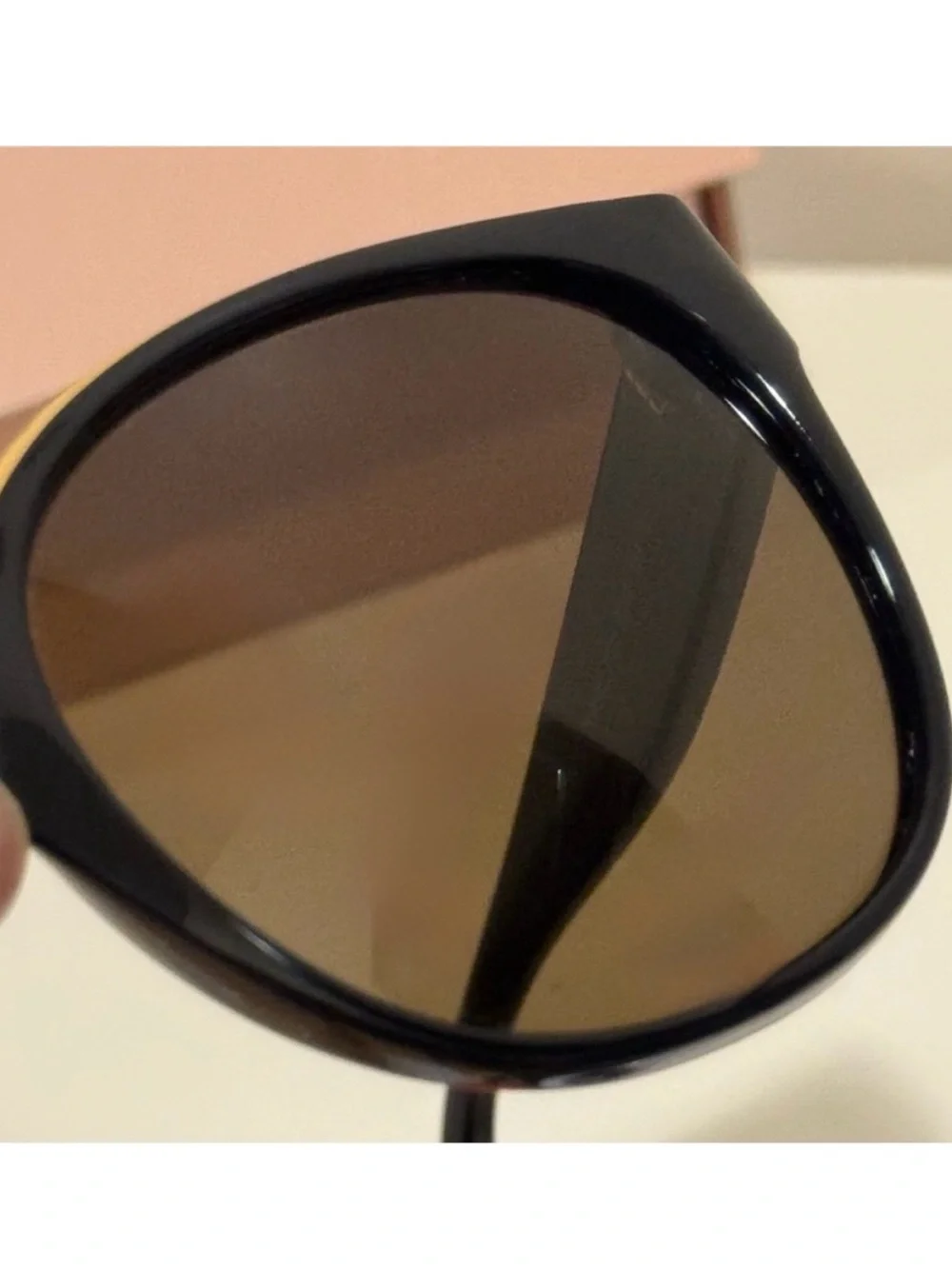 Tory Burch✨TY9042 Sunglasses 131273-56 - Black Frame with gold tone boards